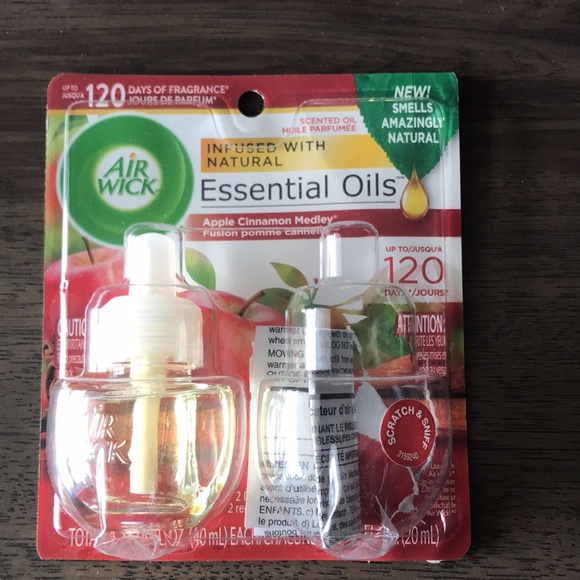 Air Wick Essential Oils Apple Cinnamon Medley - Picture 2 of 8